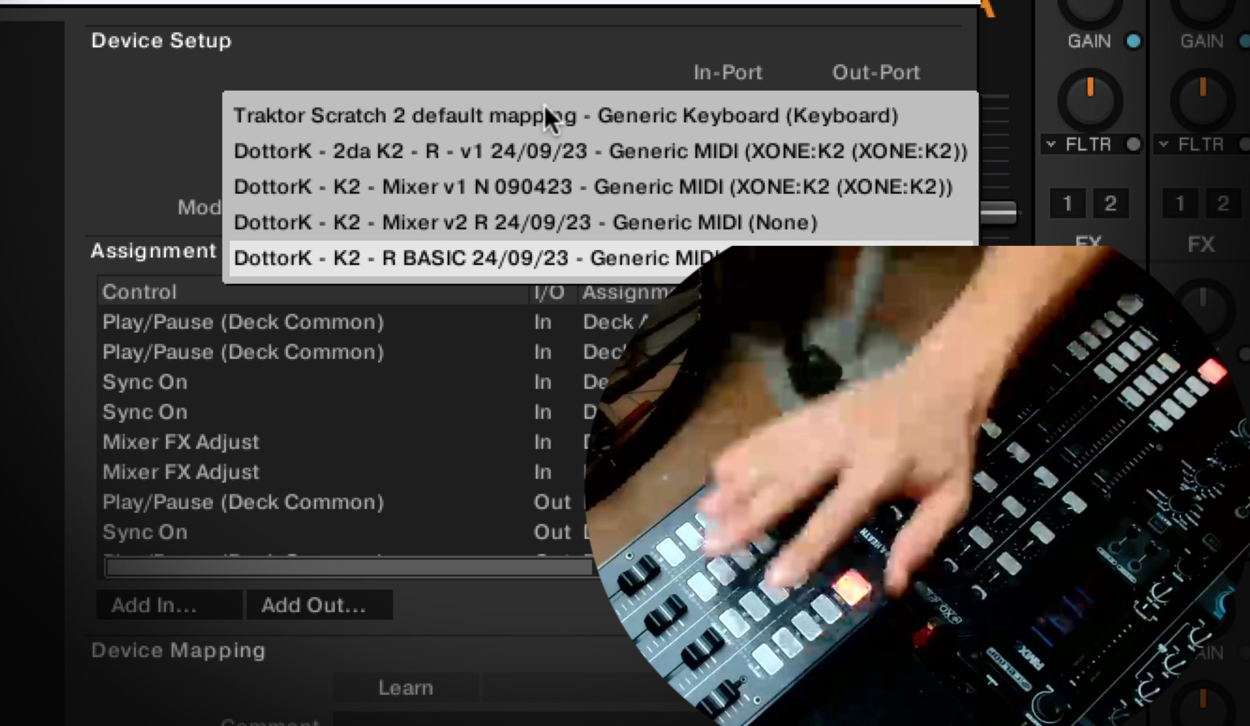 Traktor Mappings